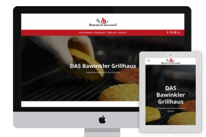 Webseite für Grillhaus in Bawinkel