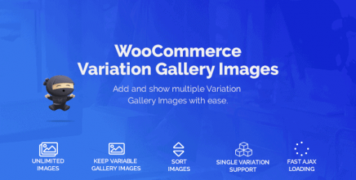 WooCommerce variation gallery images